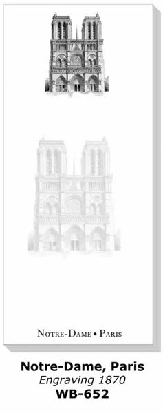 WB-652 • Notre-Dame • Paris (1870) • Writing Blocs